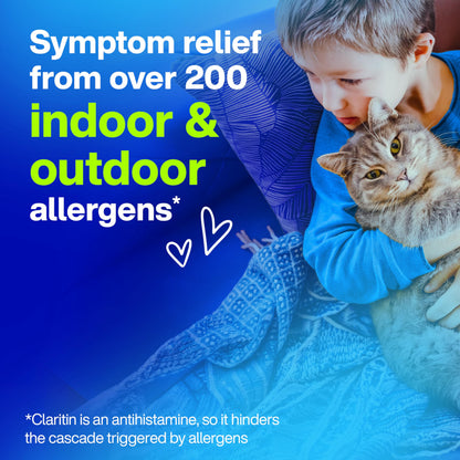 Claritin Children's Allergy Medicine, 24-Hour Non-Drowsy Loratadine 5mg, Antihistamine Liquid for Kids Aged 2 Years and Older, Grape Flavored, Dye-free, 8 fl oz. Claritin buy supplements Au