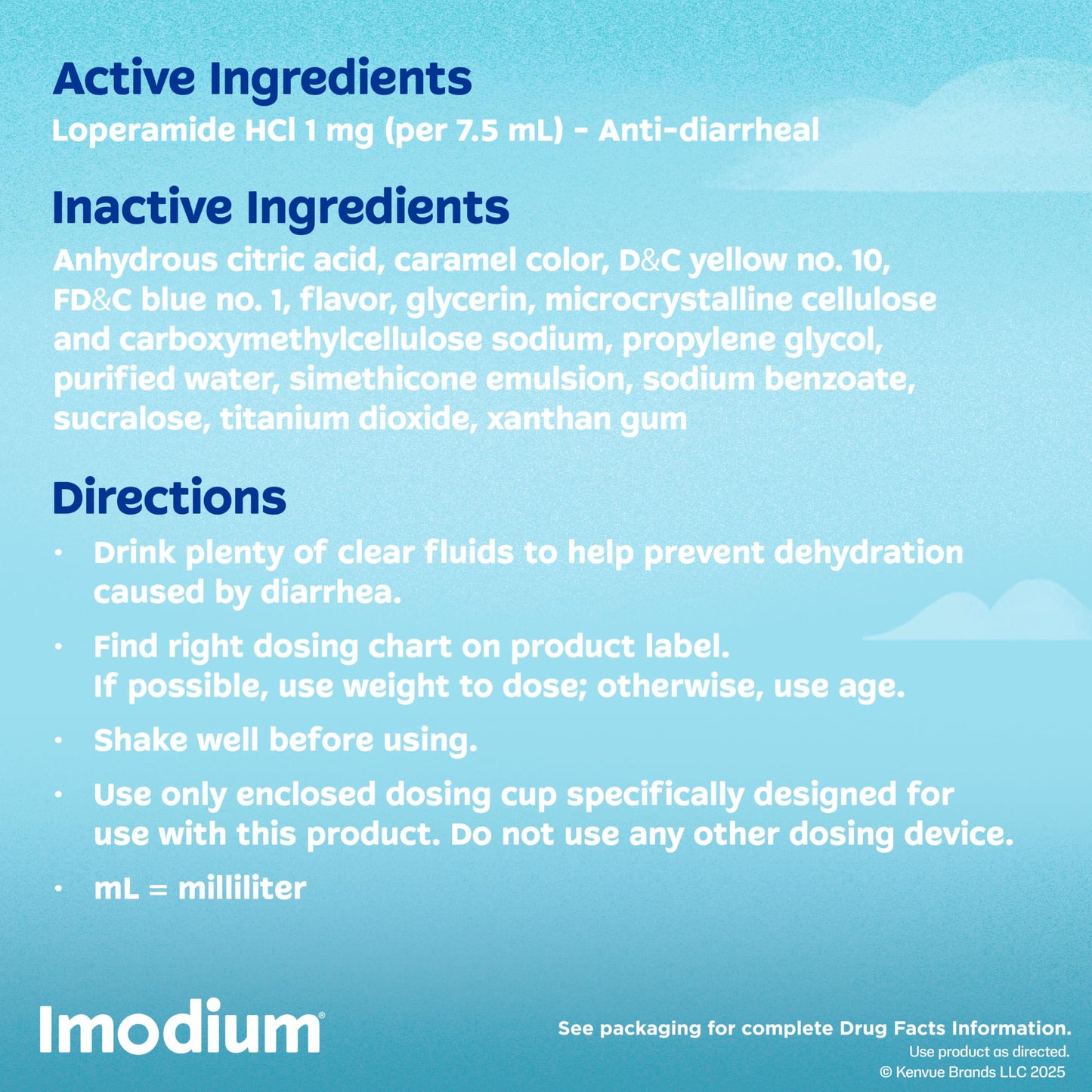 Imodium A-D Liquid Anti-Diarrheal Medicine with Loperamide HCl to Help Control Symptoms of Diarrhea Due to Acute, Traveler's Diarrhea, Mint Flavor, 8 fl. oz Imodium buy supplements Au