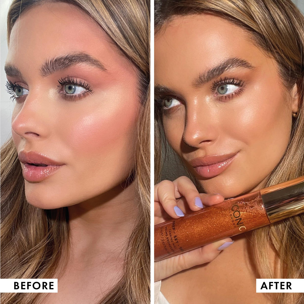 ICONIC LONDON Prep-Set-Tan Glow | Shimmering Self Tanning Facial Mist with Hyaluronic Acid, Cruelty-Free, Vegan Makeup, 2.53 Fl oz ICONIC LONDON buy supplements Au