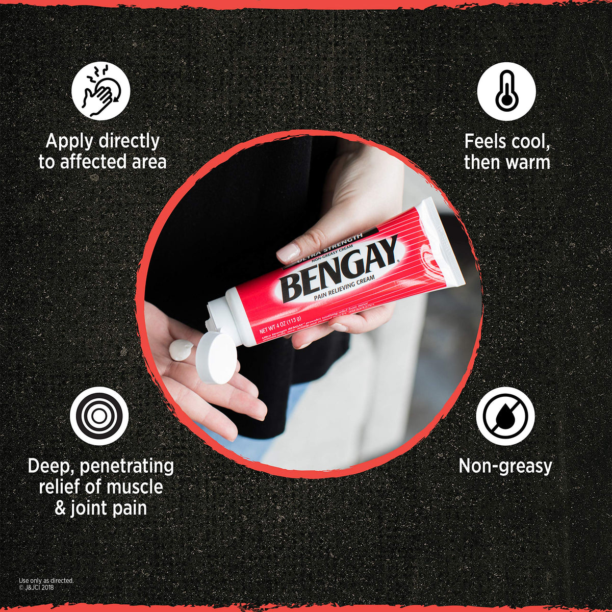 Vanishing Scent Bengay Relief Gel, Non-Greasy Topical Reliever with Cooling Menthol, 2 oz BengayBuy Supplements Australia