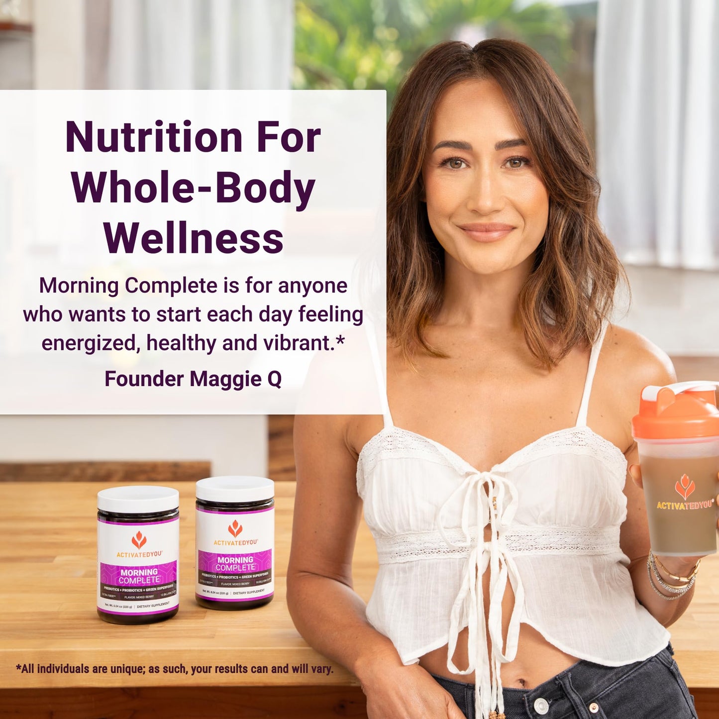 ActivatedYou Morning Complete Super Greens Powder Drink Mix - Gut Health Boost with Prebiotics, Probiotics, & Antioxidants - 10 Billion CFUs, Mixed Berry Flavor - PrimeBioHealth - canada supplements