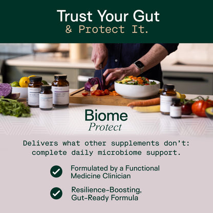 Adapt Naturals 4-in-1 Biome Protect Prebiotics, Probiotics Supplement Postbiotics & Polyphenols for Microbiome, Gut Health & Defense for Women & Men, 30 Day Supply - PrimeBioHealth - canada supplements