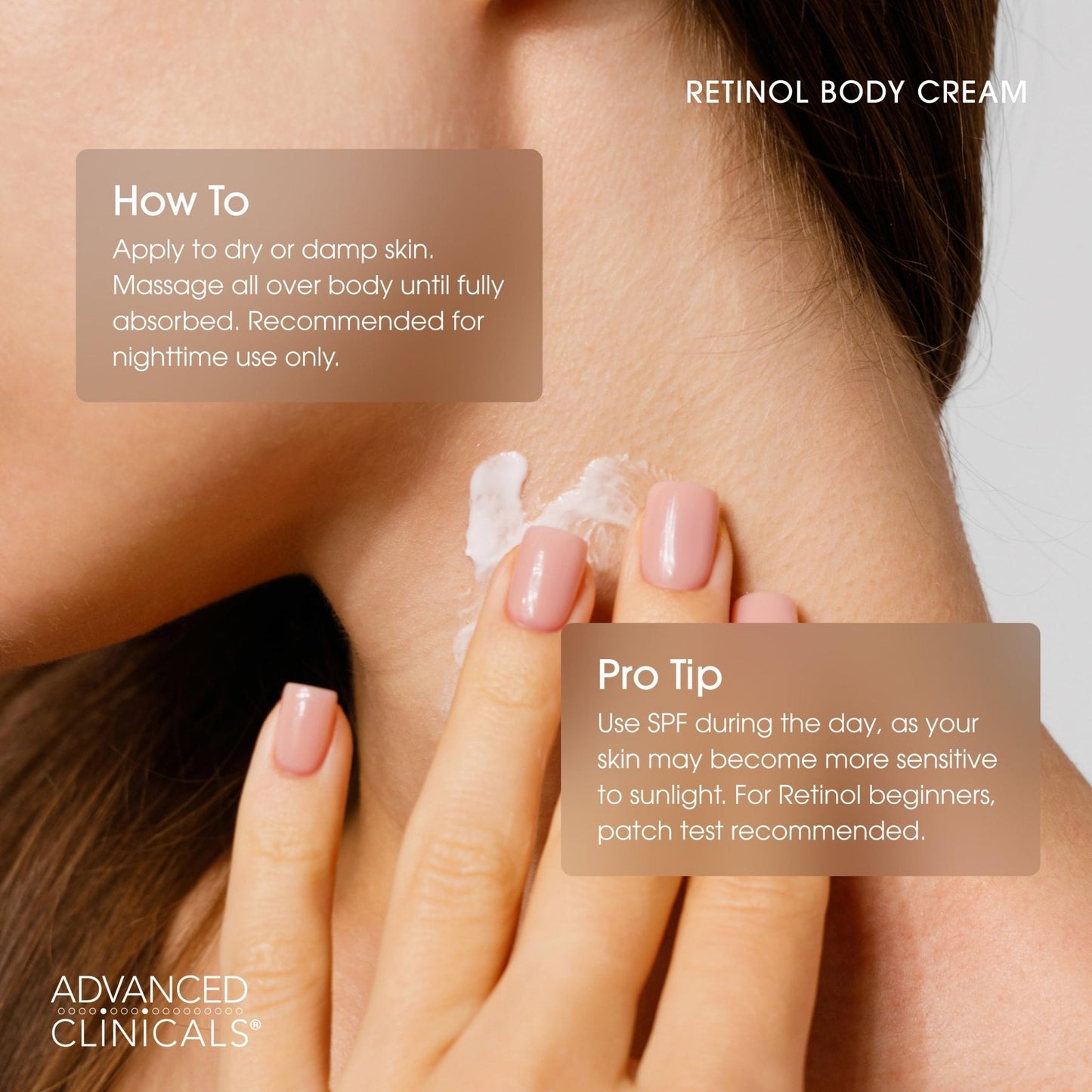 Advanced Clinicals Retinol Body Lotion & Face Moisturizer | Visible Anti Aging Skin Care Retinol Body Cream For Women & Men Targets Look Of Fine Lines - PrimeBioHealth - canada supplements