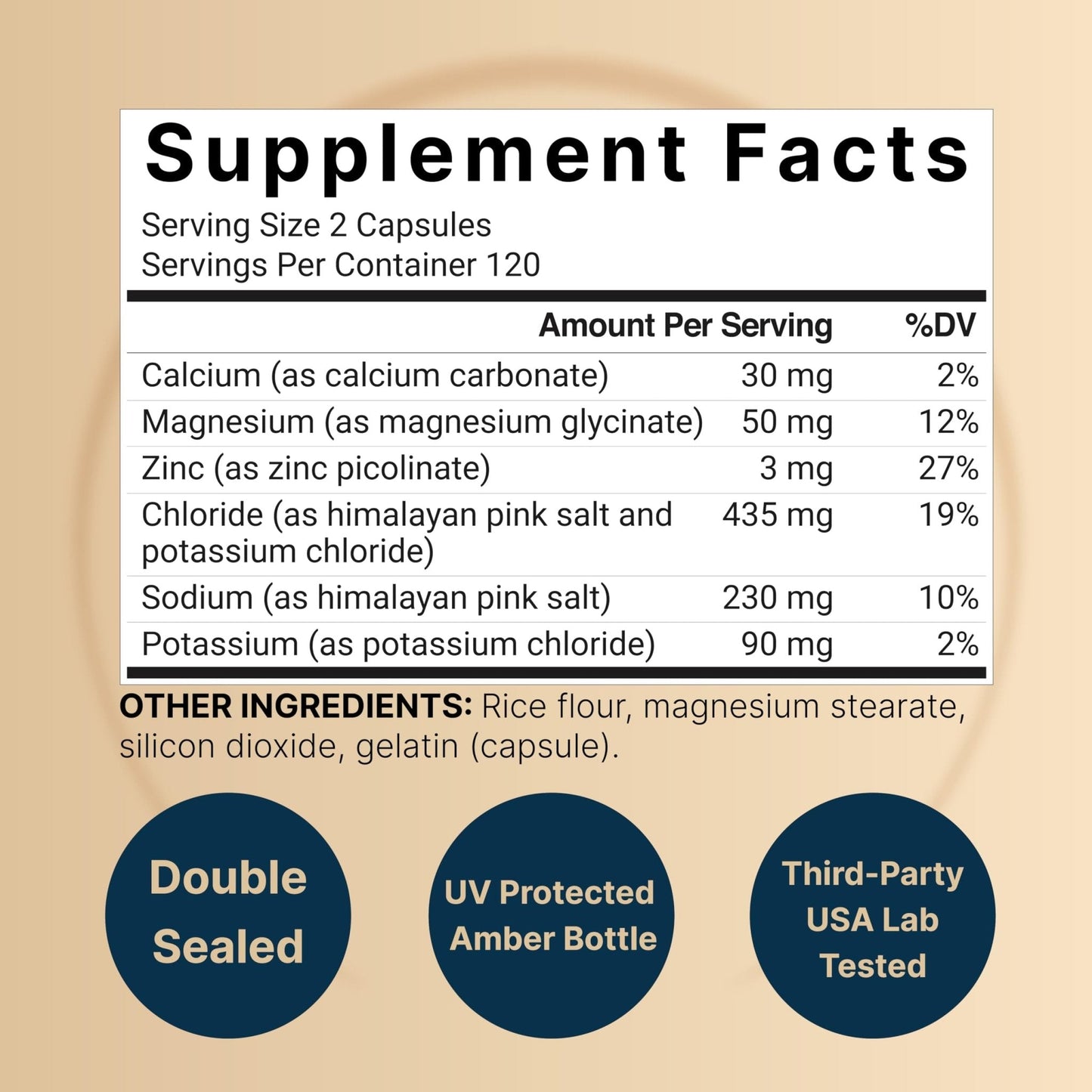 Advanced Electrolyte Pills, 240 Capsules | Salt Pills with Electrolytes for Fasting Hydrating | Made with Himalayan Pink Salt, Sodium, Potassium, Magnesium & More – Keto - PrimeBioHealth - canada supplements
