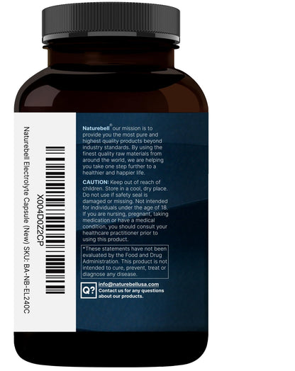 Advanced Electrolyte Pills, 240 Capsules | Salt Pills with Electrolytes for Fasting Hydrating | Made with Himalayan Pink Salt, Sodium, Potassium, Magnesium & More – Keto - PrimeBioHealth - canada supplements