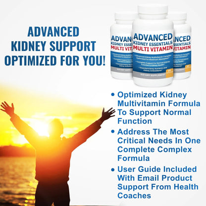 Advanced Kidney Essentials Multivitamin. Kidney Support Supplement for Complete Kidney Health. Kidney Health Supplement - PrimeBioHealth - canada supplements