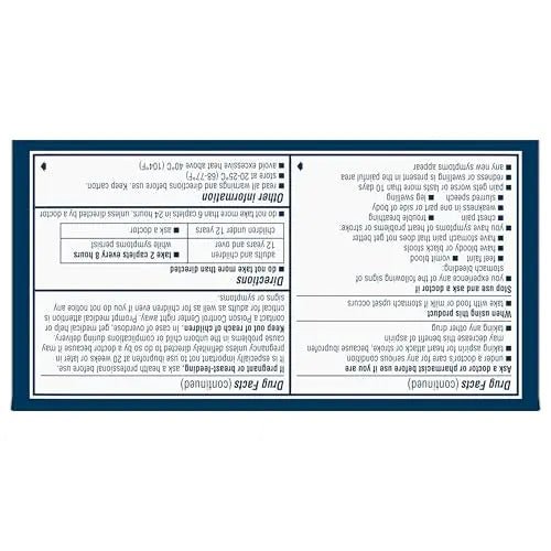 Advil Dual Action Back Pain Caplets Delivers 125mg Ibuprofen and 250mg Acetaminophen Per Dose for 8 Hours of Back Pain Relief - 144 Count - PrimeBioHealth - canada supplements