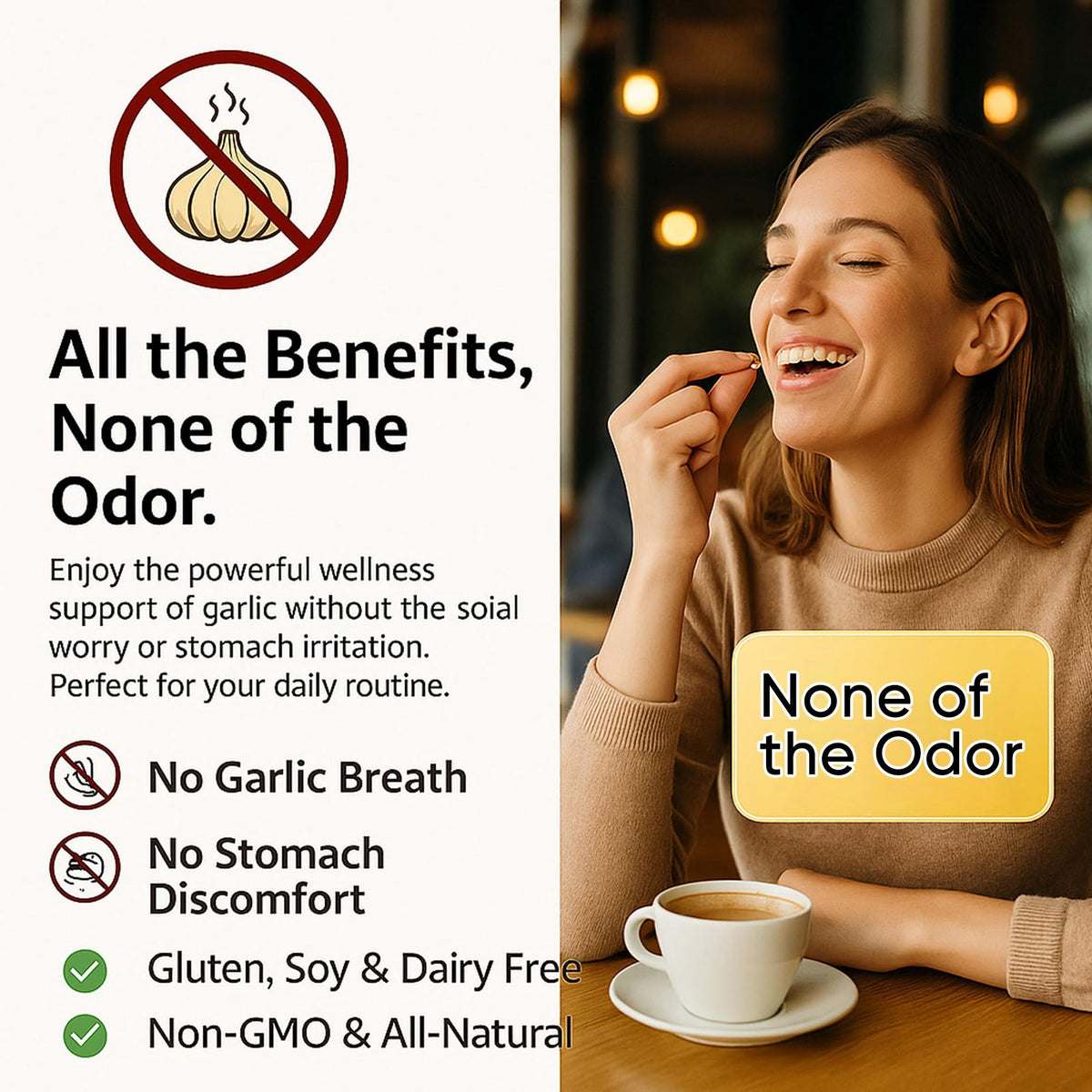 Aged Garlic Extract – 300 Count Odorless Garlic Supplement for Heart & Immune Support – Non-GMO, All-Natural Softgels, 2-Year Matured for Antioxidant Wellness (1) - PrimeBioHealth - canada supplements