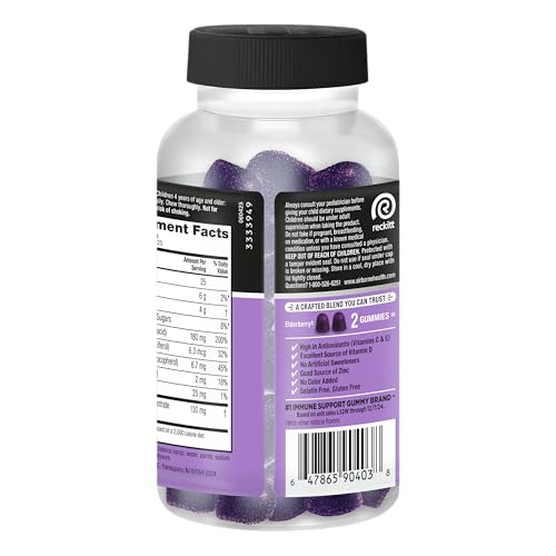 Airborne Elderberry + Zinc & Vitamin C Gummies For Adults, Immune Support Vitamin D & Zinc Gummies With Powerful Antioxidant Vitamins C D & E - PrimeBioHealth - canada supplements