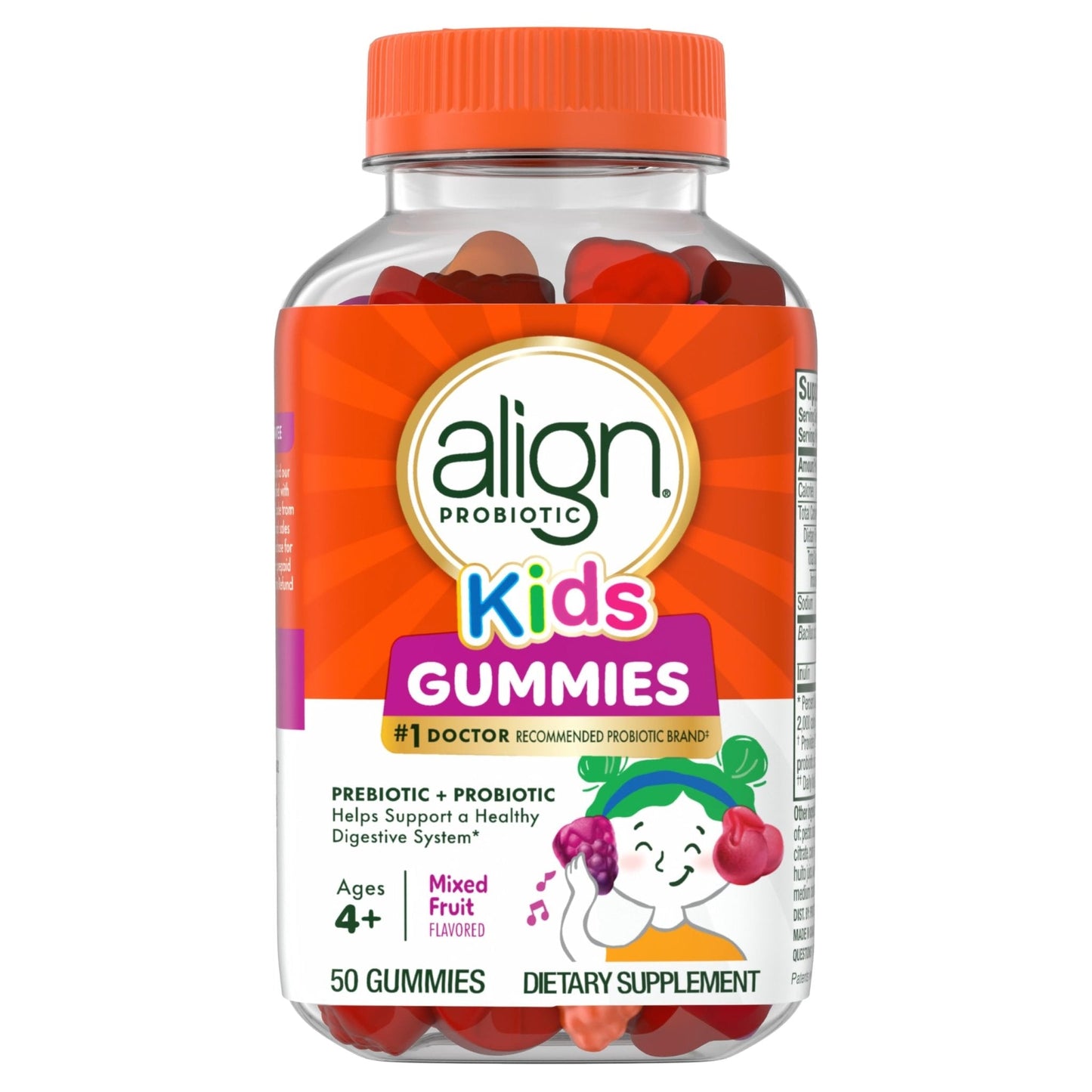 Align Probiotic, Kids Gummies, Prebiotic + Probiotic helps support a healthy digestive system*, 1 Doctor Recommended Probiotic Brand - PrimeBioHealth - canada supplements