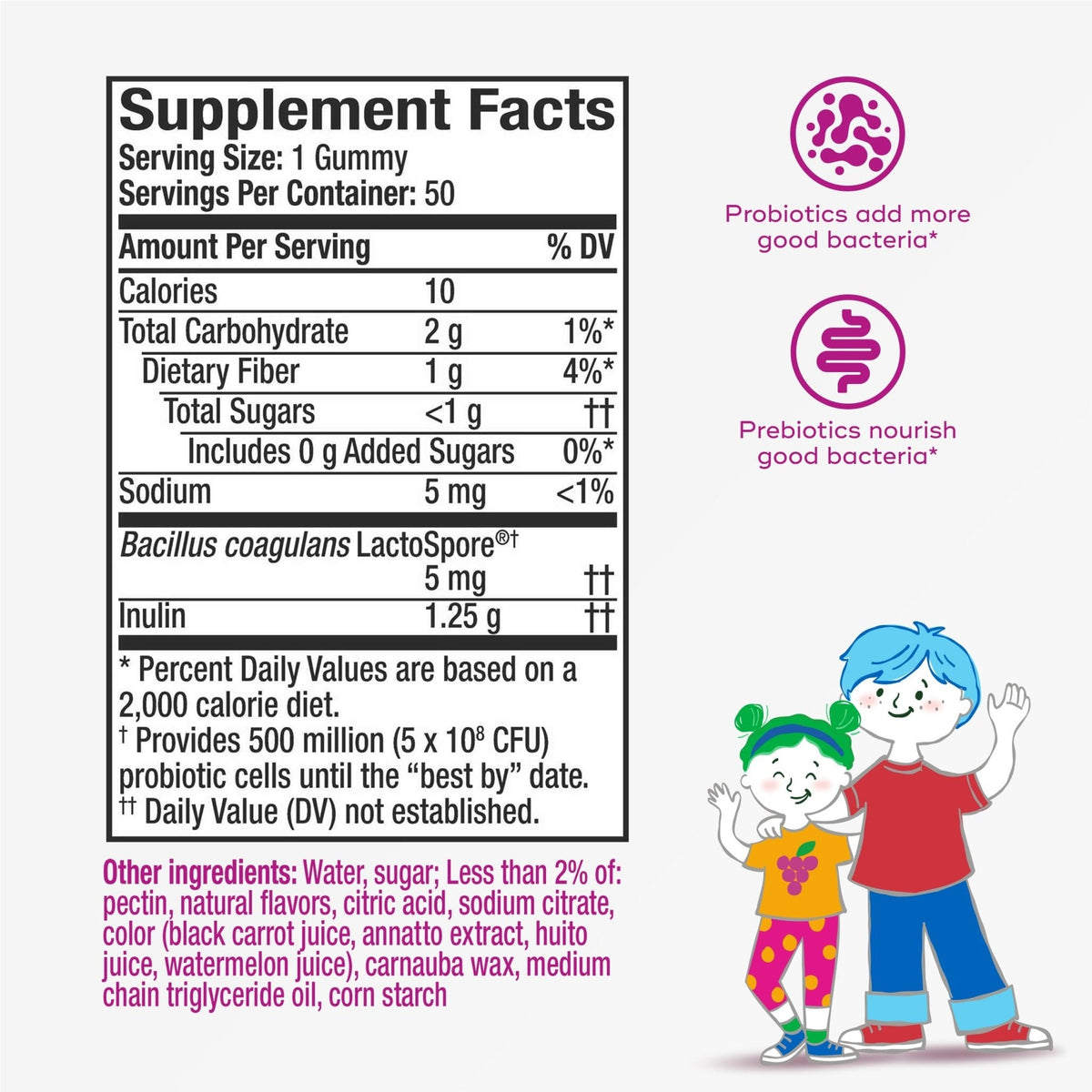 Align Probiotic, Kids Gummies, Prebiotic + Probiotic helps support a healthy digestive system*, 1 Doctor Recommended Probiotic Brand - PrimeBioHealth - canada supplements