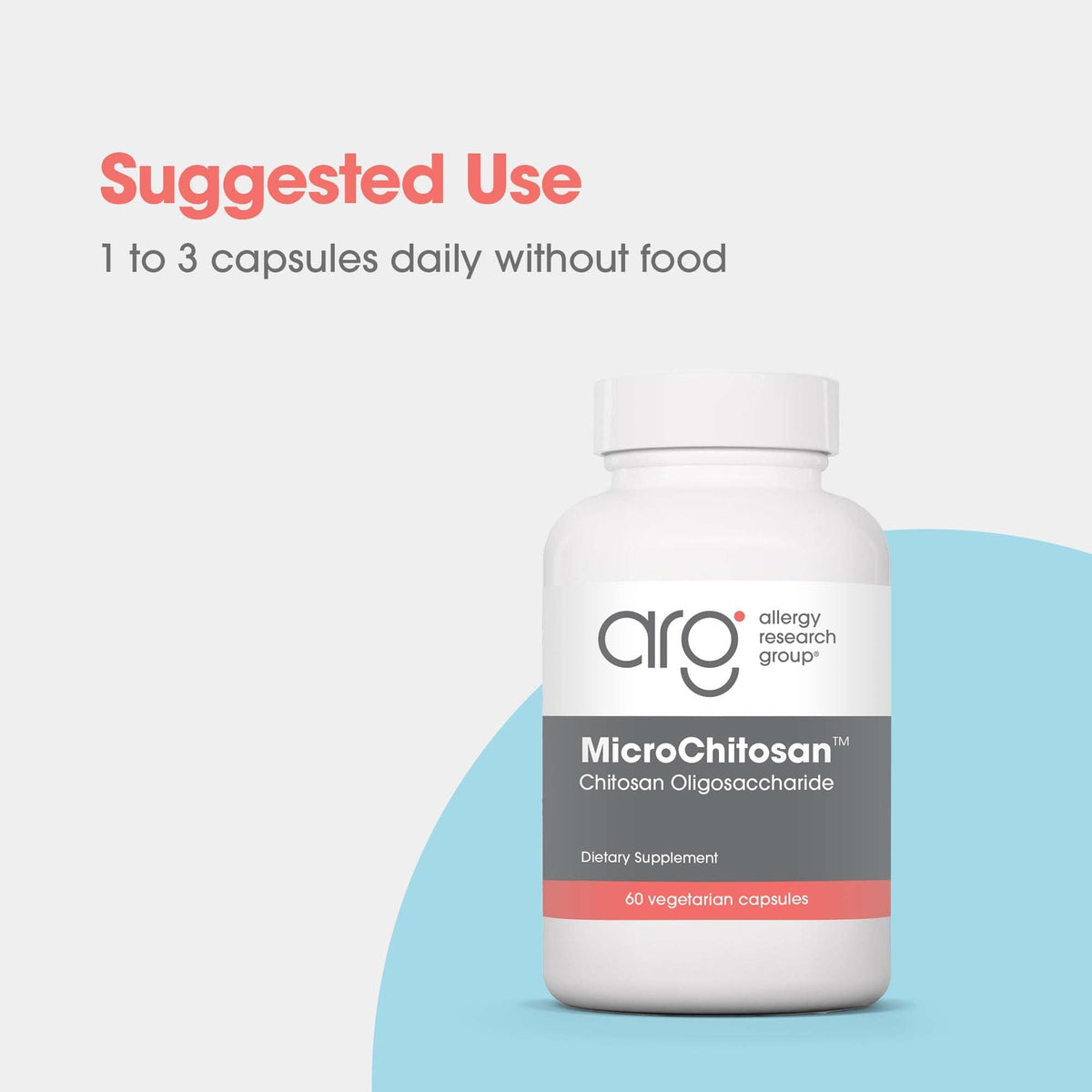 Allergy Research Group MicroChitosan Supplement - Chitosan, Chitosan Oligosaccharide, Cleansing Support Binder, Enhanced Detoxification - PrimeBioHealth - canada supplements