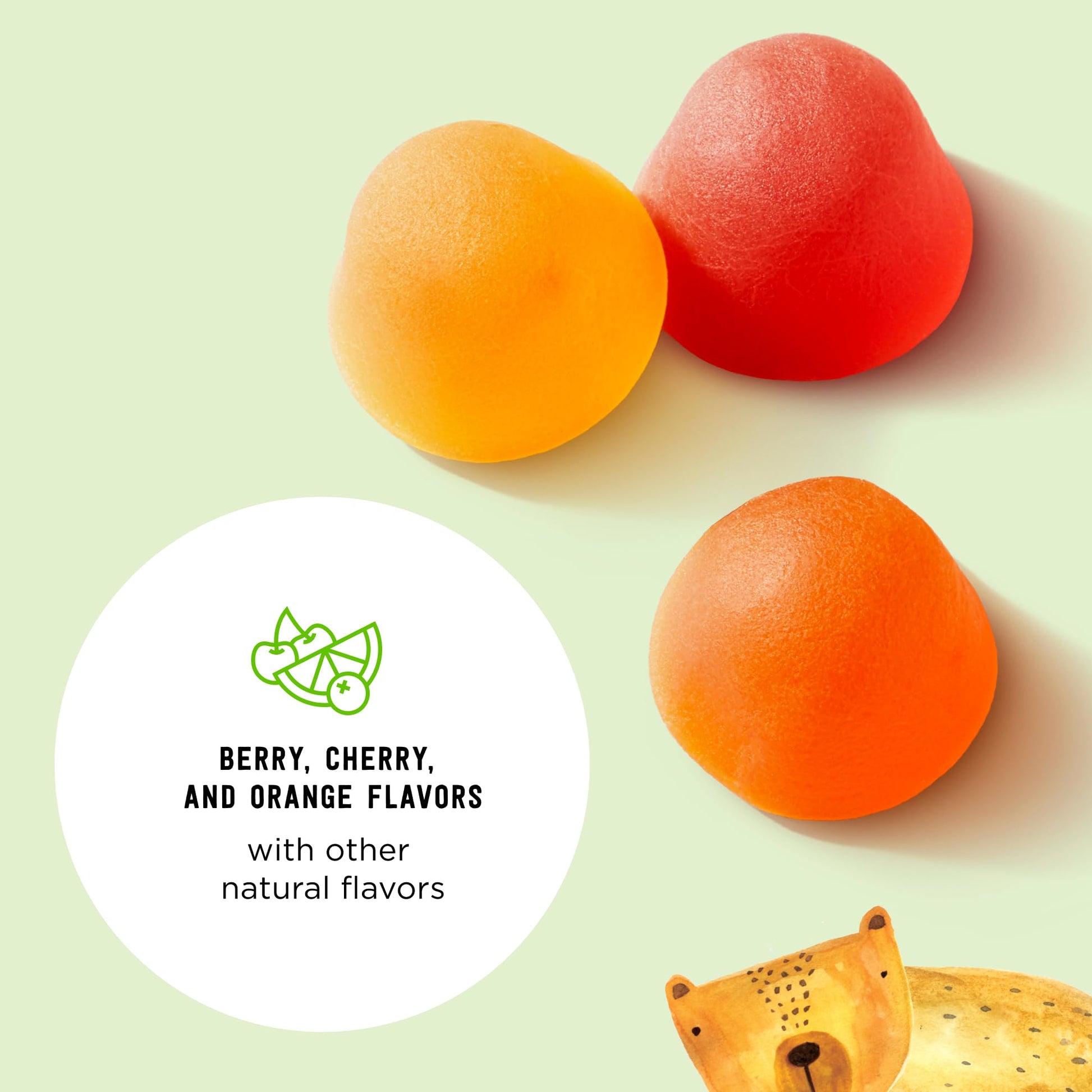 Amazon Brand - Mama Bear Organic Kids Multivitamin Gummies, Berry, Cherry & Orange, 60 Count, 1 Month Supply (Packaging May Vary) - PrimeBioHealth - canada supplements