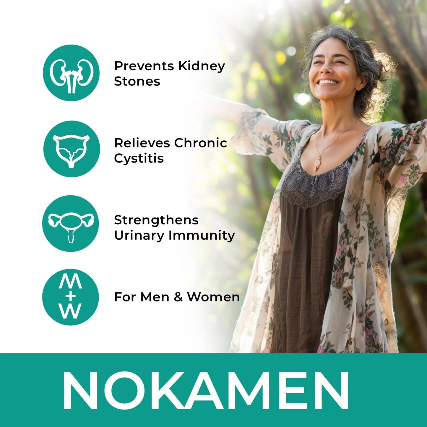 Ananta Medicare USA NOKAMEN – Kidney & Urinary Tract Support Herbal Formula, 120 Tabs - PrimeBioHealth - canada supplements
