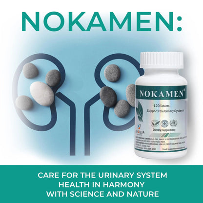Ananta Medicare USA NOKAMEN – Kidney & Urinary Tract Support Herbal Formula, 120 Tabs - PrimeBioHealth - canada supplements
