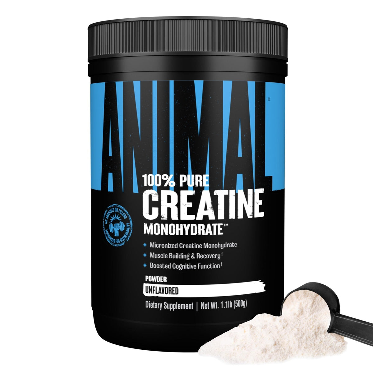 Animal Creatine Monohydrate Powder - Micronized Creatine for Women and Men, Supports Muscle Growth, Strength, Endurance, Recovery and ATP Production, - PrimeBioHealth - canada supplements