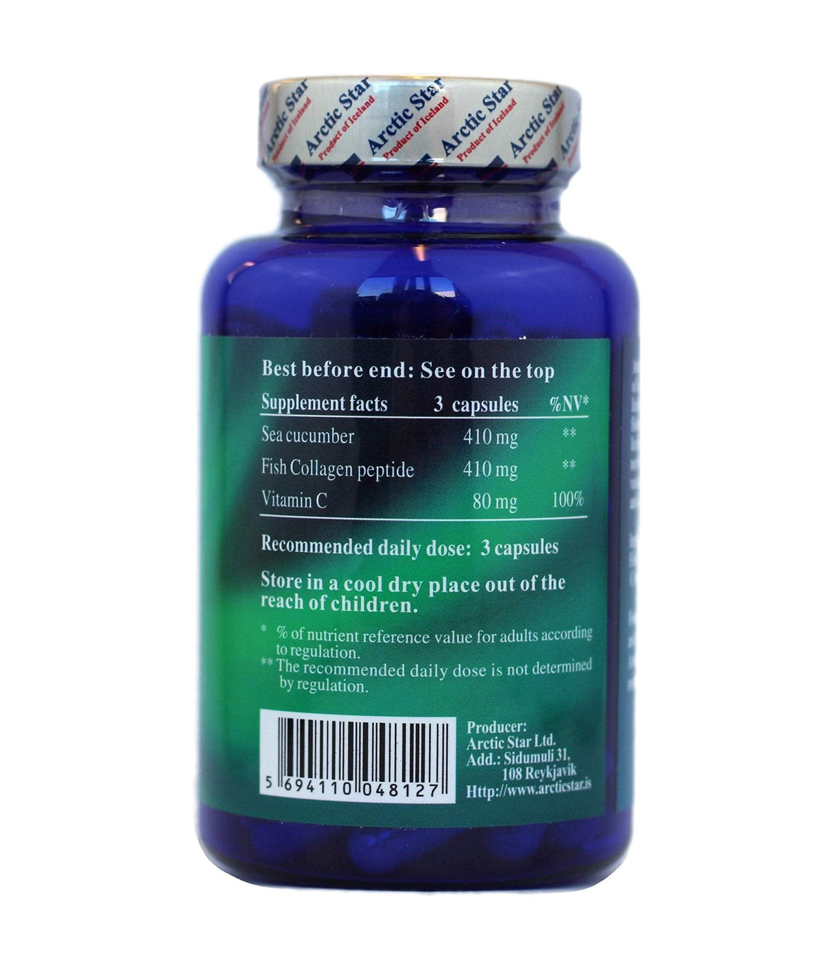 Arctic Star Marine Collagen-Vital Proteins Marine Collagen Peptides Supplement Pills for Healthy Skin Hair Nail - Hydrolyzed Collagen from Iceland - Joint Pain & Immune System Booster 90 Capsules - PrimeBioHealth - canada supplements