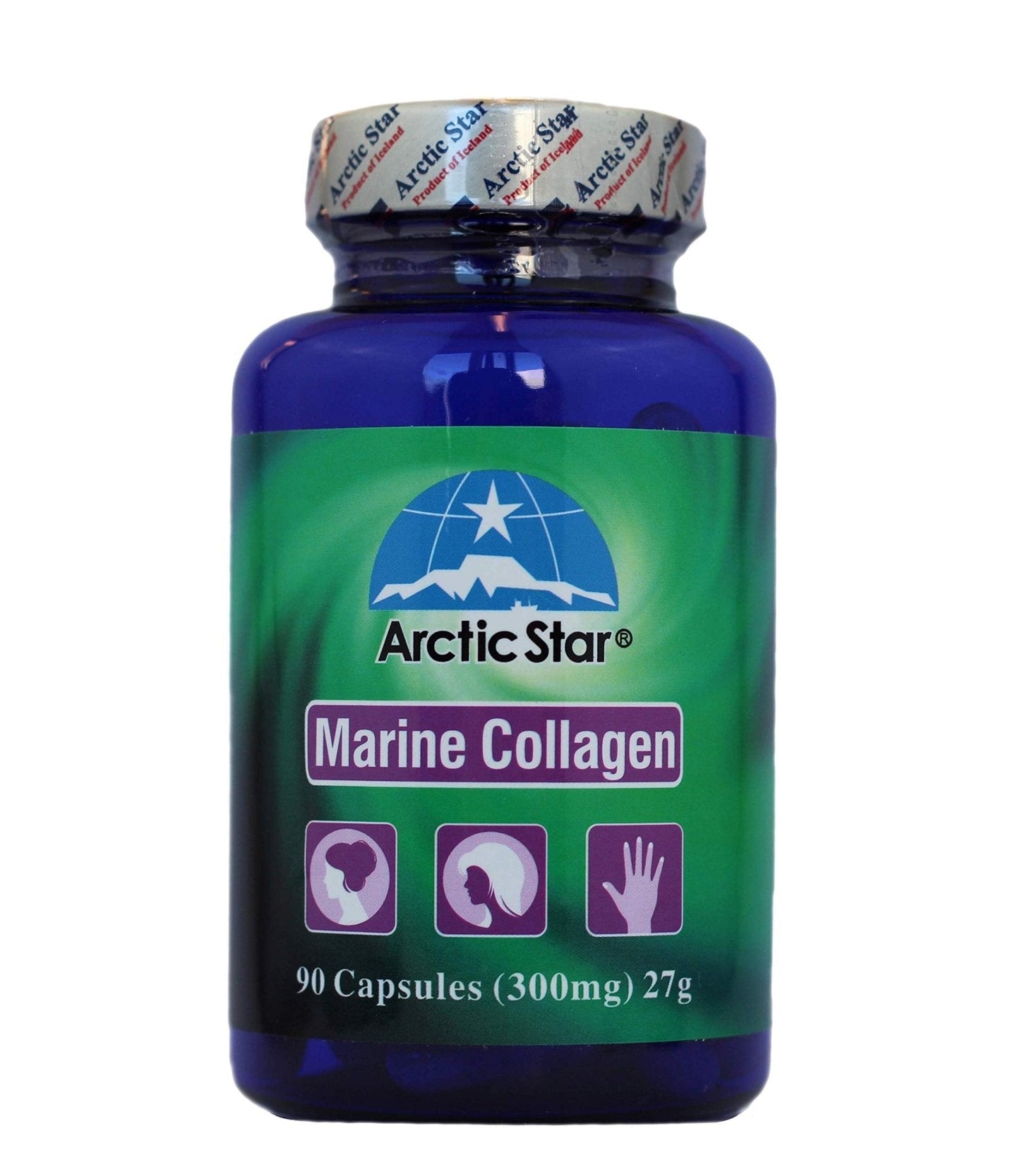 Arctic Star Marine Collagen-Vital Proteins Marine Collagen Peptides Supplement Pills for Healthy Skin Hair Nail - Hydrolyzed Collagen from Iceland - Joint Pain & Immune System Booster 90 Capsules - PrimeBioHealth - canada supplements