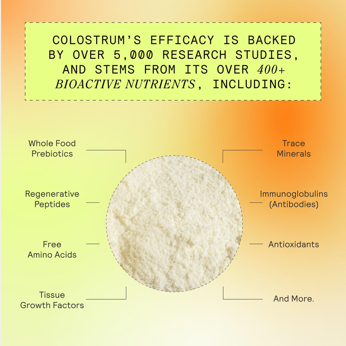 ARMRA Colostrum™ Powder | Blood Orange | Gut Health & Bloating | Skin & Hair | Immunity | Keto, Gluten & Fat-Free | 30 Servings - PrimeBioHealth - canada supplements