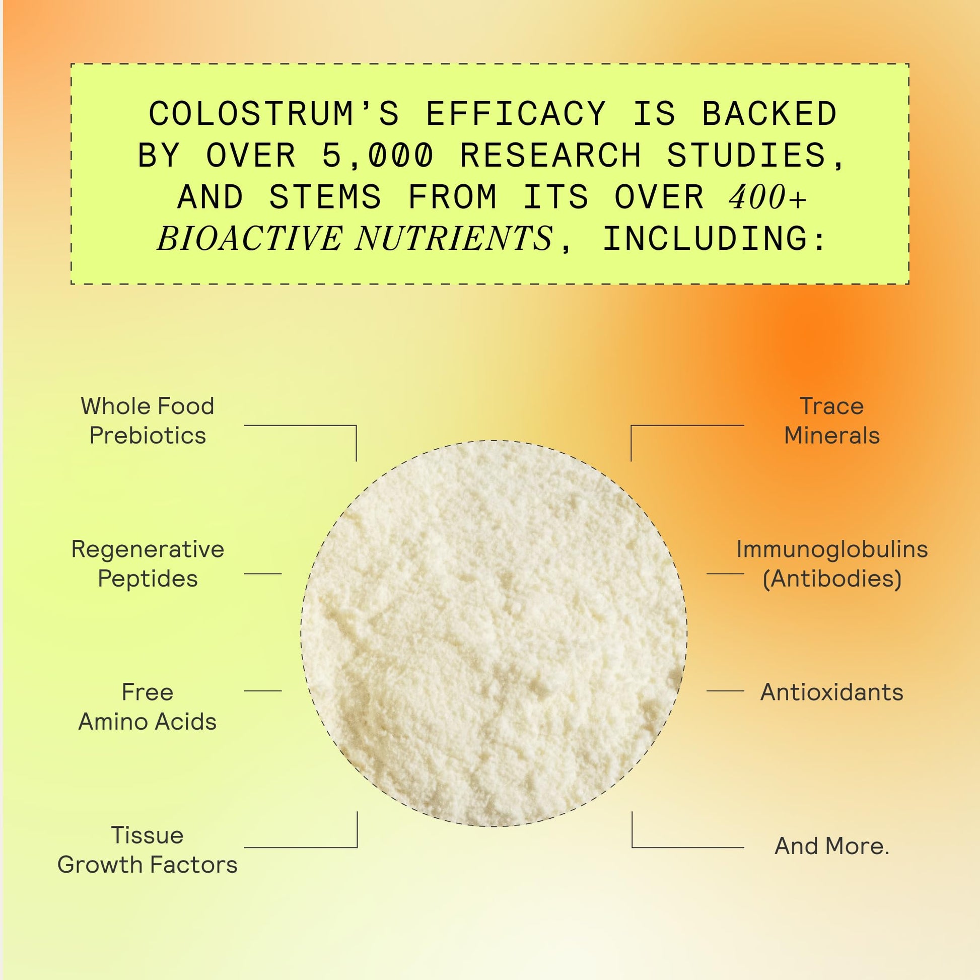 ARMRA Colostrum Powder | Unflavored | Gut Health & Bloating | Skin & Hair | Immunity | Keto, Gluten & Fat-Free | 120 Servings - PrimeBioHealth - canada supplements