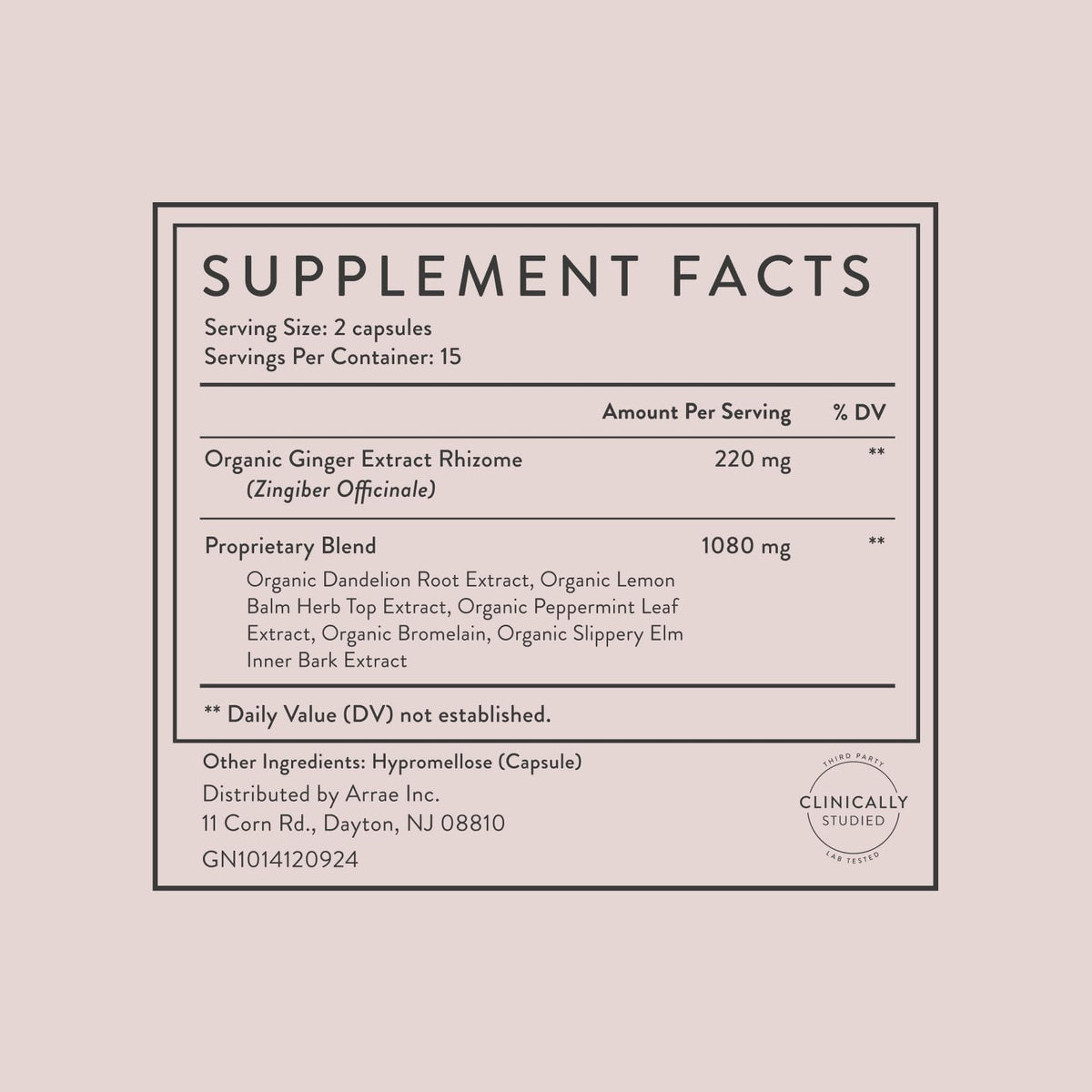Arrae Fast-Acting Bloating Relief Digestive Enzymes, All Natural Bloat, Gas & Indigestion Relief Capsules (30 Count) - PrimeBioHealth - canada supplements