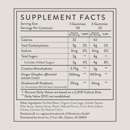 Arrae Tone Gummies – Creatine Monohydrate 5g for Women – Support Lean Muscle, Strength & Recovery – Hormone-Friendly Muscle Toning Supplement - PrimeBioHealth - canada supplements