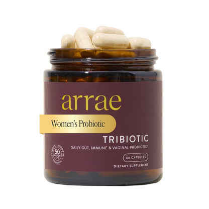 Arrae Tribiotic, Probiotics for Women, Support for Vaginal pH Balance, Gut, Immune, and Feminine Health, Prebiotics, - PrimeBioHealth - canada supplements