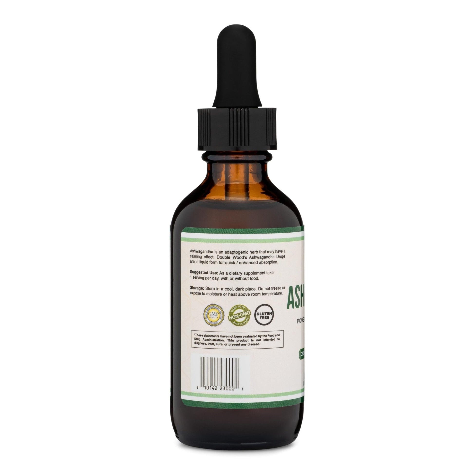 Ashwagandha Organic Drops for Stress Relief (1,200mg, 60 Servings) Ashwagandha Tincture for Adrenal Support and Cortisol Manager - PrimeBioHealth - canada supplements