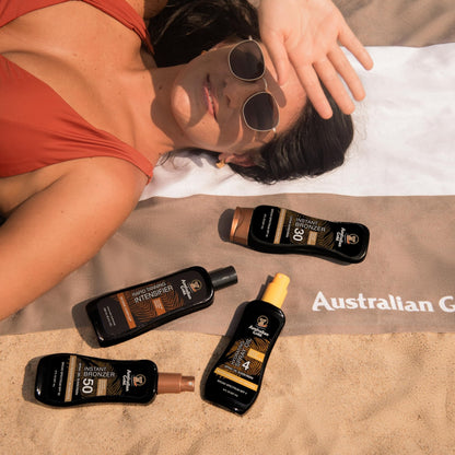 Australian Gold Spray Gel Sunscreen with Instant Bronzer SPF 50, 8 Ounce | Moisturize & Hydrate Skin - PrimeBioHealth - canada supplements