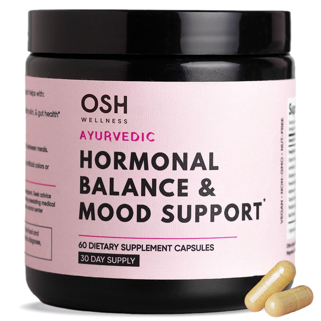 Ayurvedic Hormone Balance for Women | Cortisol Reducer | Mood, Energy, & Sleep Support | Regulates Estrogen | Stress Relief | Ashwagandha, Rhodiola, & Shatavari - PrimeBioHealth - canada supplements