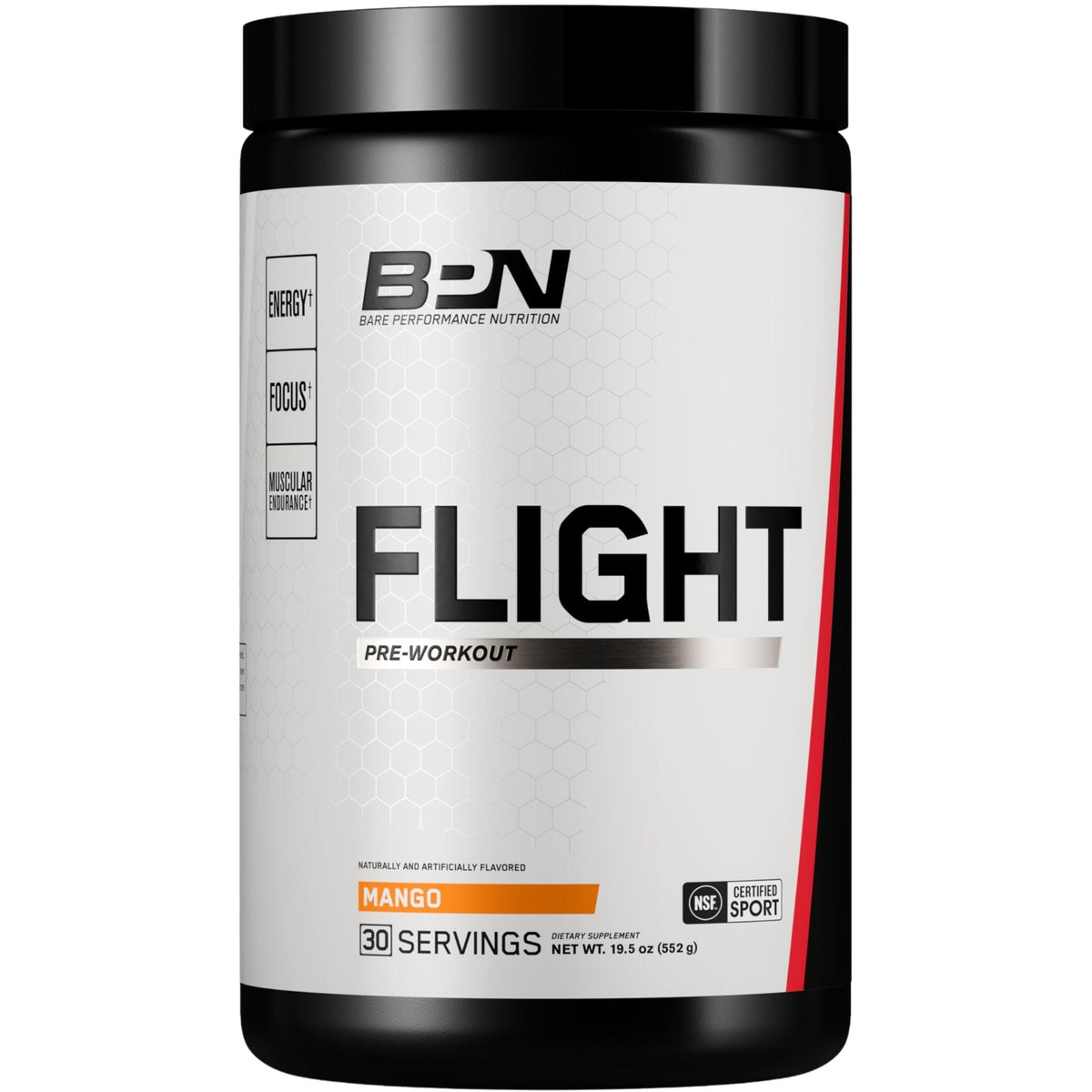 BARE PERFORMANCE NUTRITION BPN Flight Pre Workout, Supports Energy and Mental Focus, Improved Endurance & Muscle Pumps with CarnoSyn - PrimeBioHealth - canada supplements