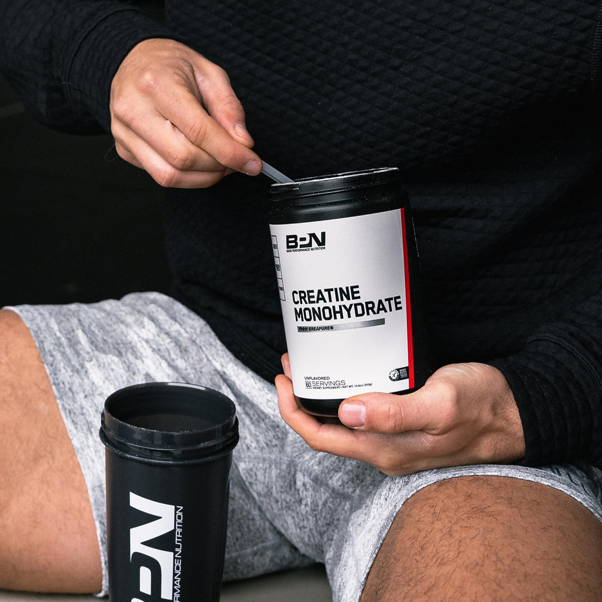 BARE PERFORMANCE NUTRITION, BPN Pure Creatine Monohydrate Powder by Creapure, 5g of Creatine per Serving, Supports Muscle Growth - PrimeBioHealth - canada supplements