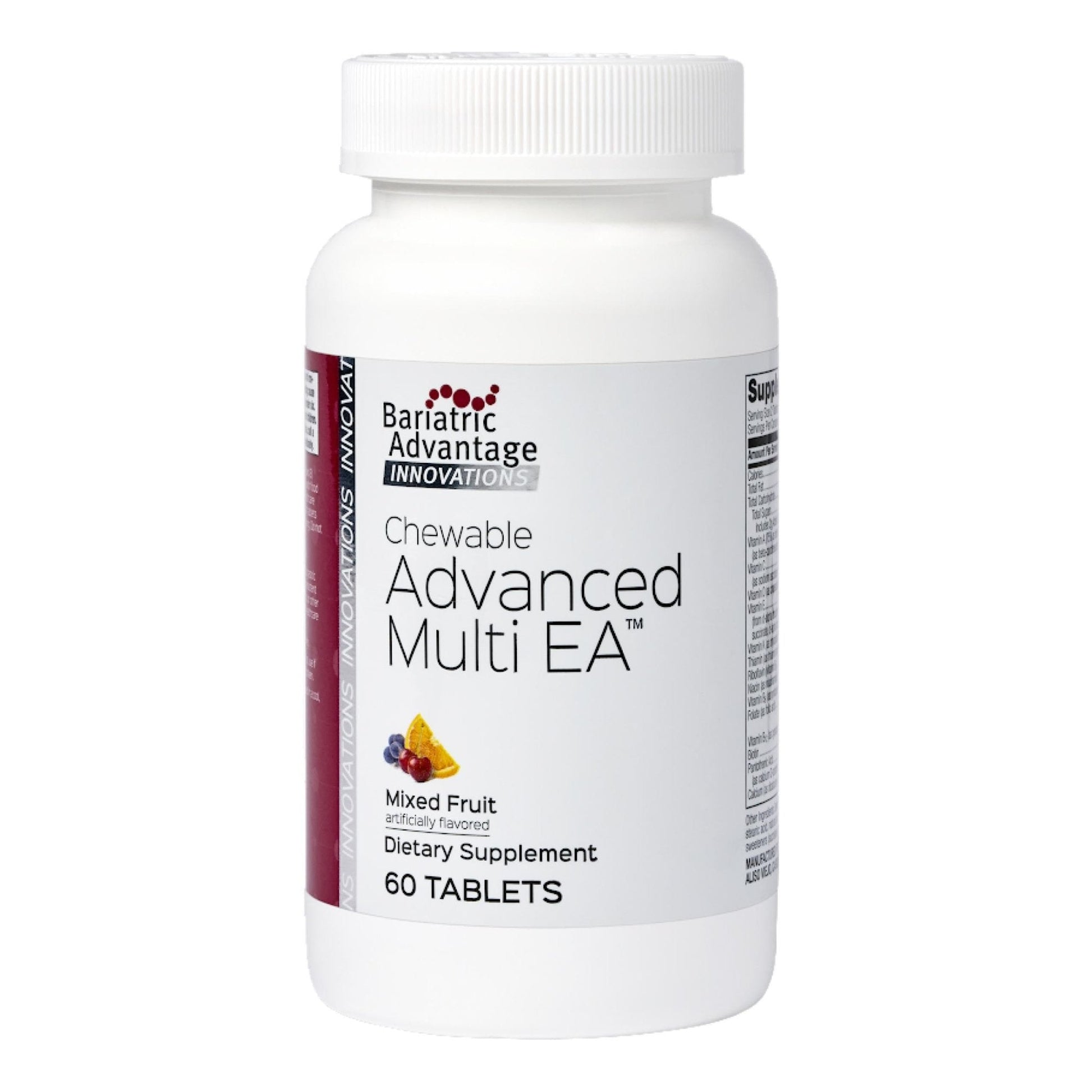 Bariatric Advantage Chewable Advanced Multi EA - High Potency Daily Multivitamin with Iron for Bariatric Surgery Patients - PrimeBioHealth - canada supplements
