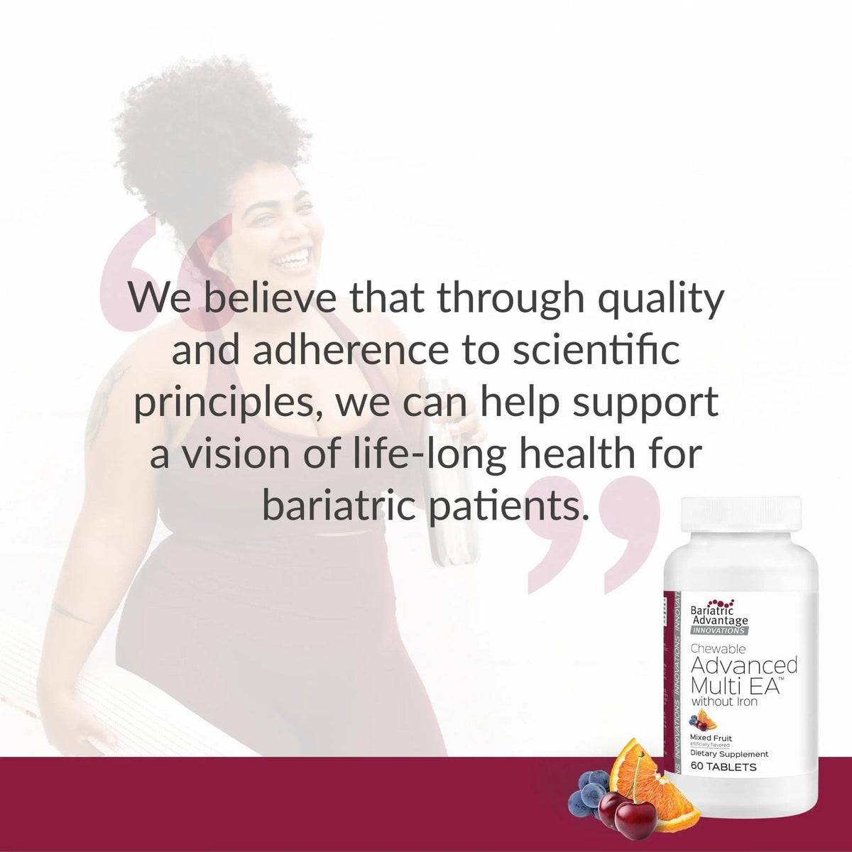 Bariatric Advantage Chewable Advanced Multi EA Without Iron - High Potency Daily Multivitamin - for Bariatric Surgery Patients Including - PrimeBioHealth - canada supplements