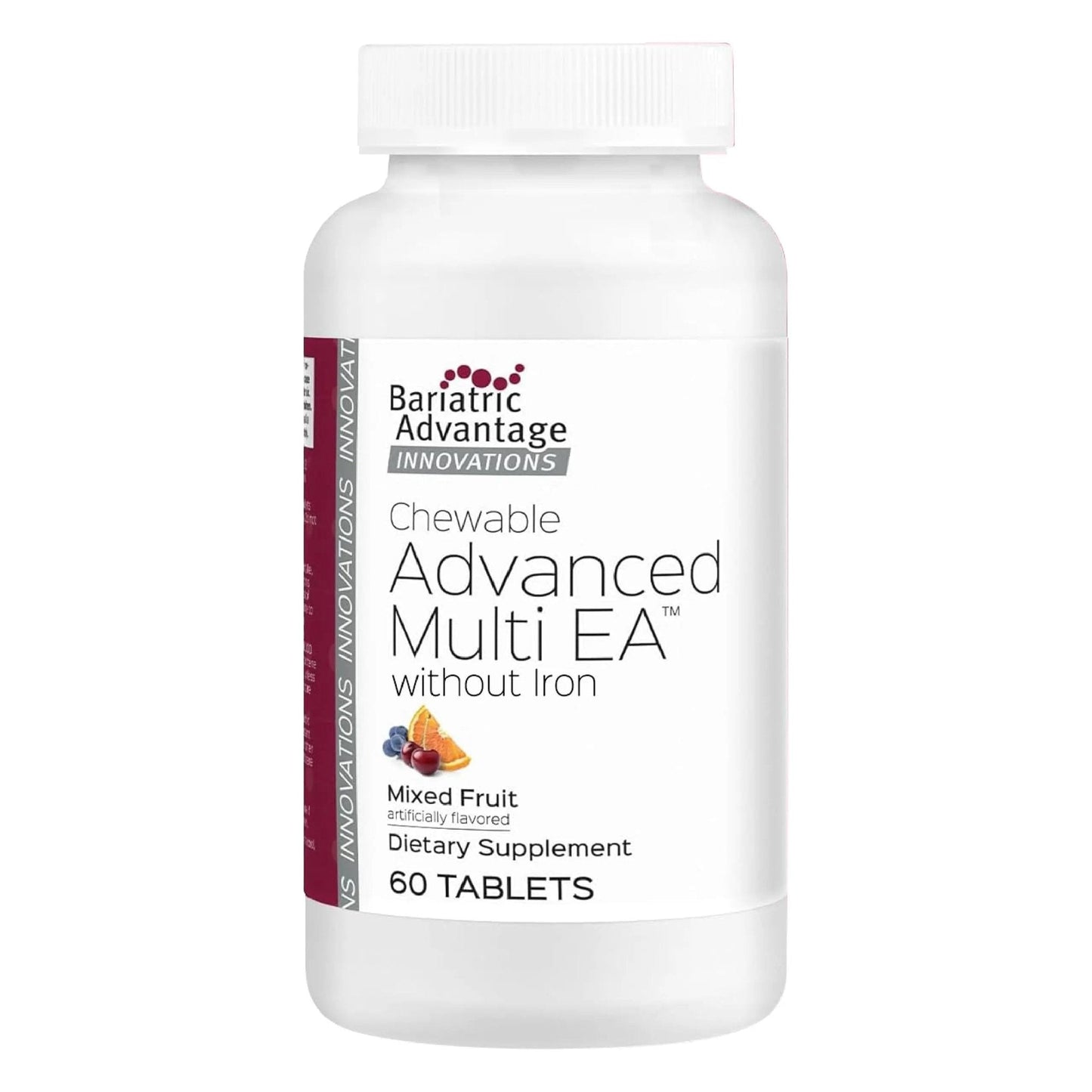 Bariatric Advantage Chewable Advanced Multi EA Without Iron - High Potency Daily Multivitamin - for Bariatric Surgery Patients Including - PrimeBioHealth - canada supplements