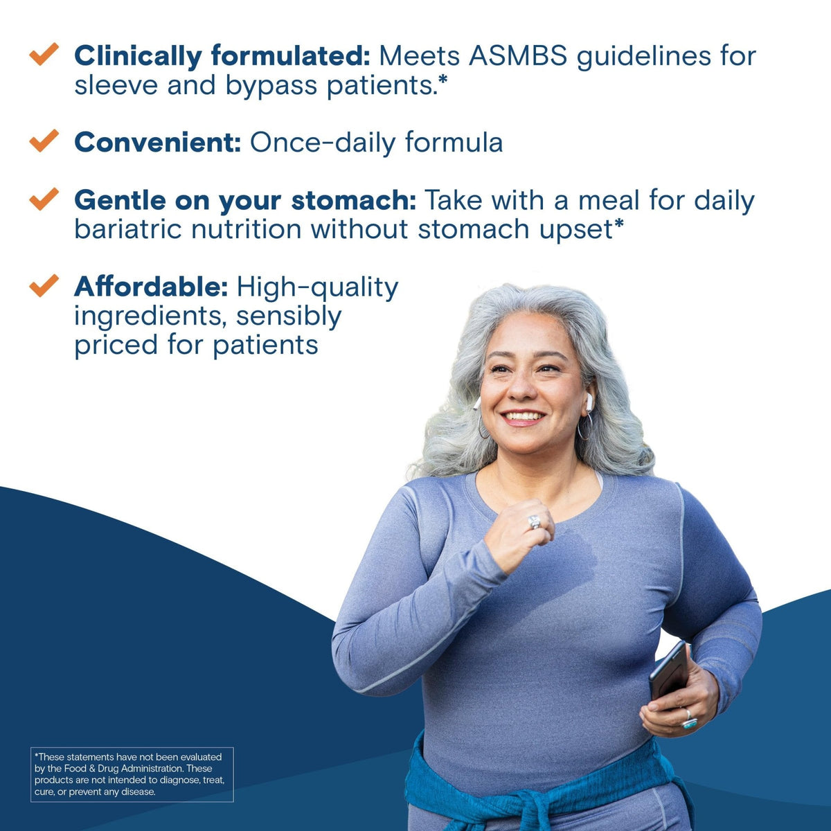 Bariatric Fusion One Per Day Bariatric Multivitamin with Iron for Women | with Hair and Nails Vitamin Blend | Gastric Bypass - PrimeBioHealth - canada supplements