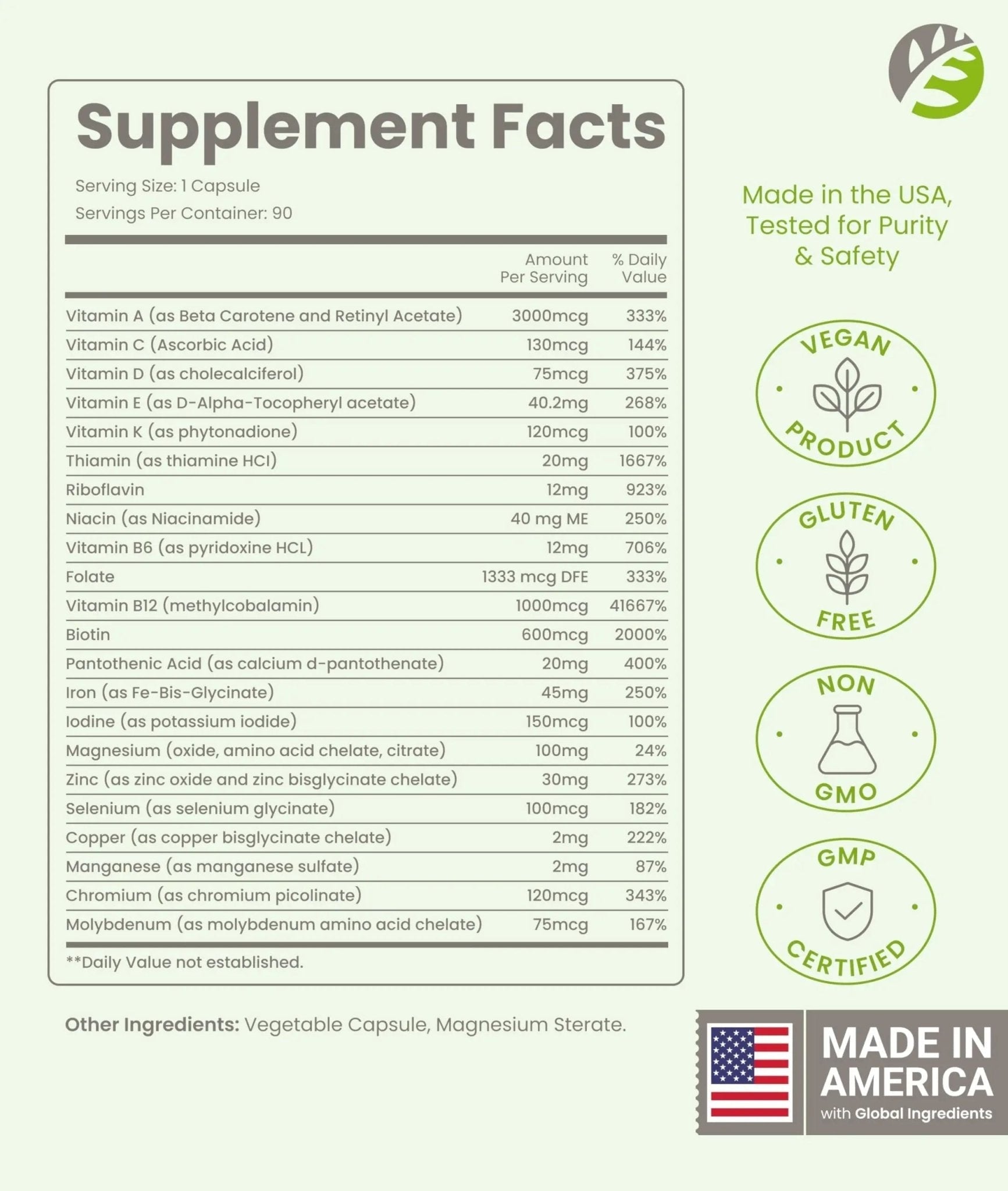 BariSlim Advanced Once Daily Bariatric Multivitamin Capsule - 45 mg of Iron - Bariatric Vitamin for Post Bariatric Surgery Including - PrimeBioHealth - canada supplements