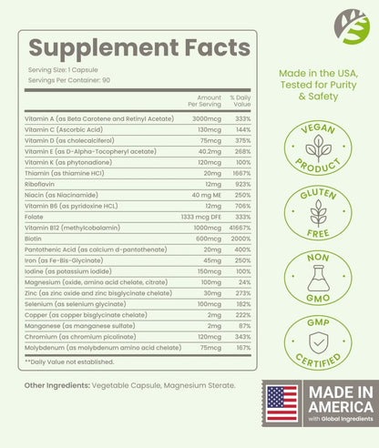 BariSlim Advanced Once Daily Bariatric Multivitamin Capsule - 45 mg of Iron - Bariatric Vitamin for Post Bariatric Surgery Including - PrimeBioHealth - canada supplements