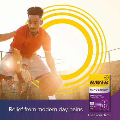 Bayer Extra Strength 500mg Aspirin Plus Caffeine for Powerful Pain Relief, 200 Coated Caplets - PrimeBioHealth - canada supplements