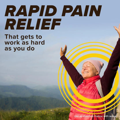 Bayer® Rapid Relief, Dissolvable Raspberry Flavor, Powder Packs with Aspirin & Caffeine, Fast Acting Headache Relief, Muscle and Body Pain Reliever, 30ct - PrimeBioHealth - canada supplements