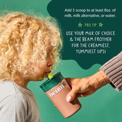 Beam Kids Multivitamin Powder – Kids Vitamins with Greens, Probiotic & Prebiotic, Immune Support for Children & Toddlers, No Artificial Sweeteners, For Picky Eaters, - PrimeBioHealth - canada supplements