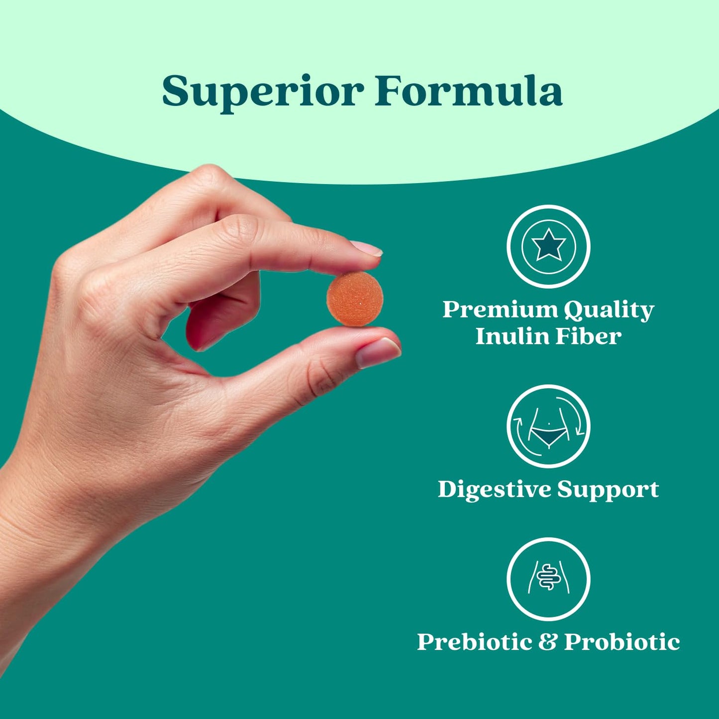 BeLive Synbiotics - Probiotic & Prebiotic Fiber Gummies – High Strength Inulin (3g), Dietary Fiber Supplement, Digestive Support for Kids & Adults - PrimeBioHealth - canada supplements