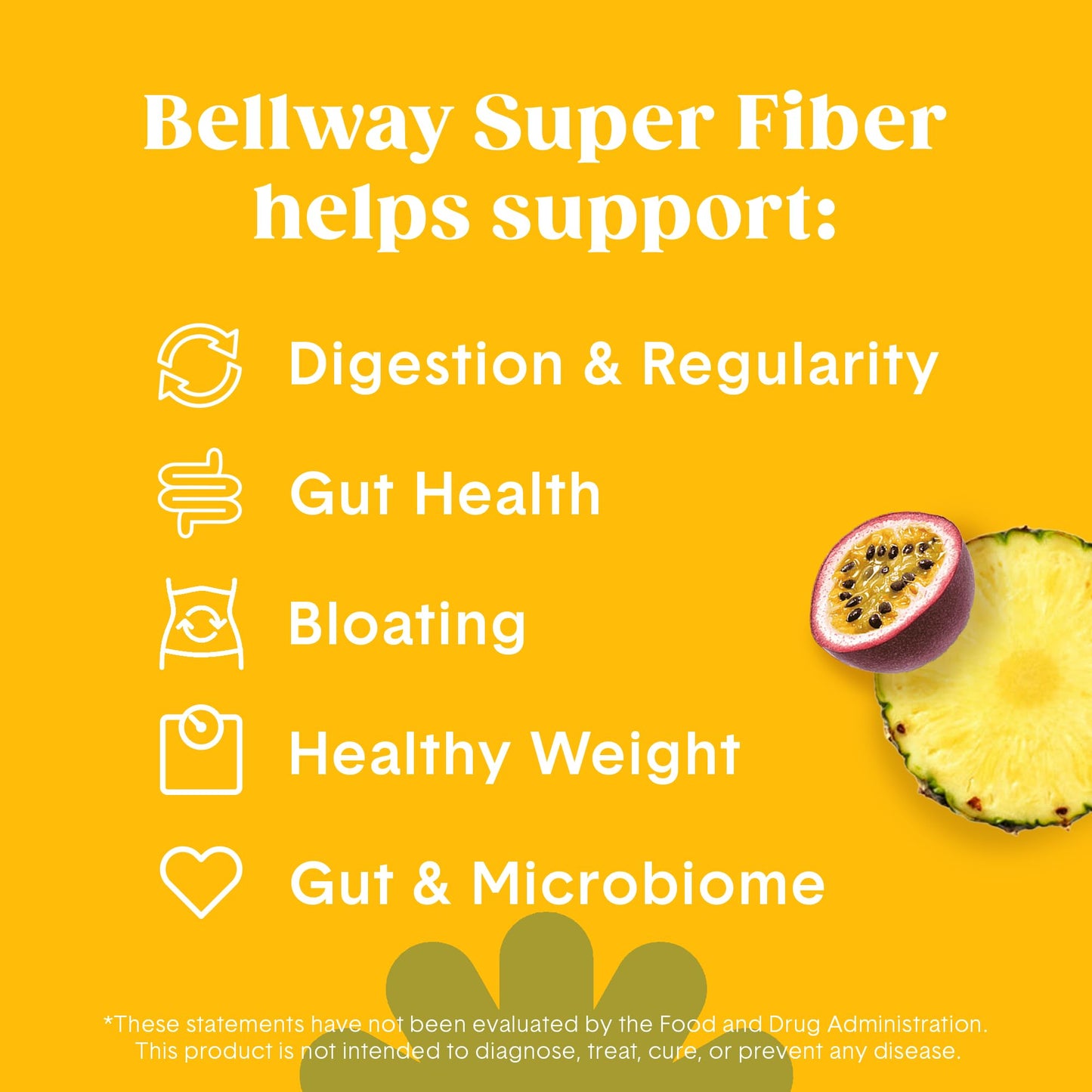 Bellway Super Fiber Powder + Fruit, Sugar Free Organic Psyllium Husk Powder Fiber Supplement for Regularity, Bloating Relief & Digestive Health, Plant-Based, - PrimeBioHealth - canada supplements