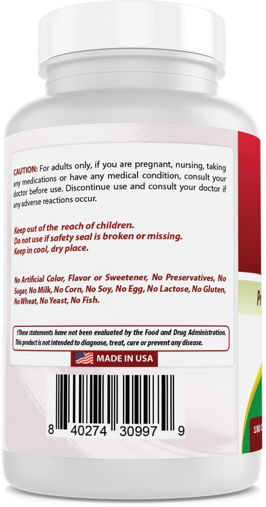 Best Naturals Lithium Orotate 5 mg 180 Capsules - Non GMO - Gluten Free - PrimeBioHealth - canada supplements