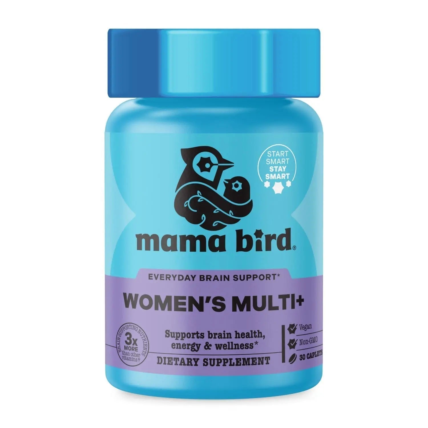 Best Nest Wellness - Mama Bird - Women's Multi Plus - Brain & Body Health Support Supplement - Gentle Iron Supplement for Energy Support - PrimeBioHealth - canada supplements