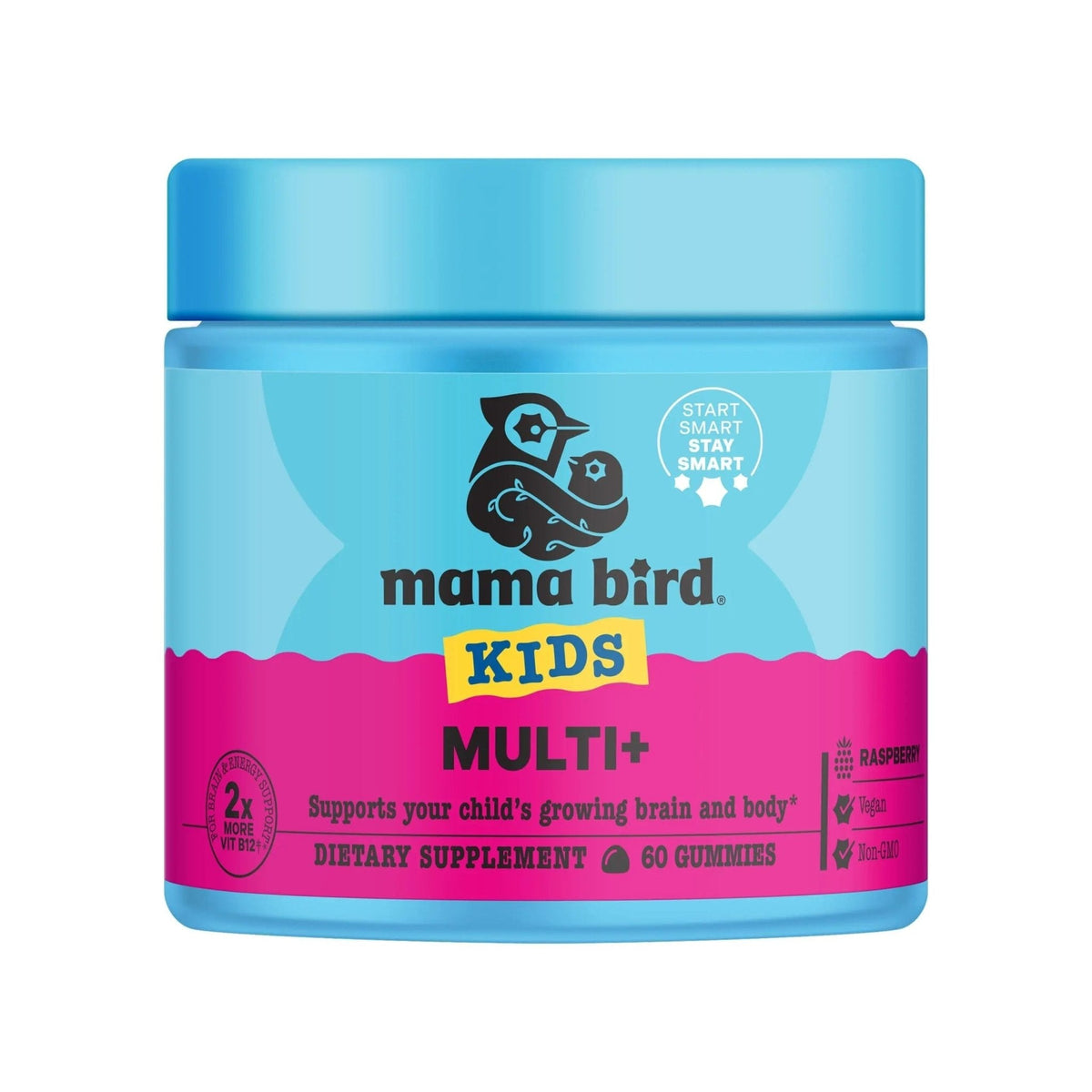 Best Nest Wellness Multi Plus Gummies - Brain Health Support Supplement with Methylated Vitamins - Chewable Multivitamin for Kids - PrimeBioHealth - canada supplements