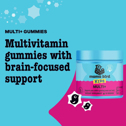 Best Nest Wellness Multi Plus Gummies - Brain Health Support Supplement with Methylated Vitamins - Chewable Multivitamin for Kids - PrimeBioHealth - canada supplements