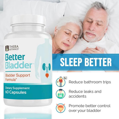 Better Bladder Control Supplement for Women & Men – Bladder Support Supplement to Help Reduce Urinary Leaks, Frequency & Urgency - 60 Count (1 Bottle) - PrimeBioHealth - canada supplements