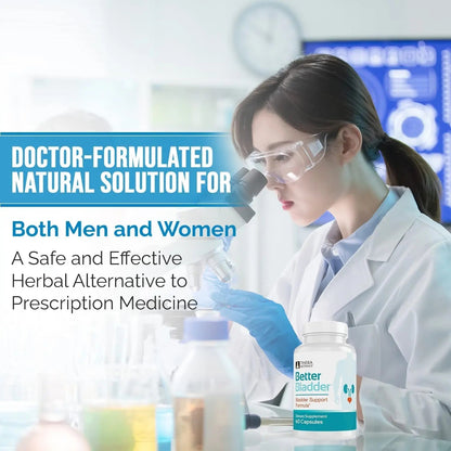 Better Bladder Control Supplement for Women & Men – Bladder Support Supplement to Help Reduce Urinary Leaks, Frequency & Urgency - 60 Count (1 Bottle) - PrimeBioHealth - canada supplements