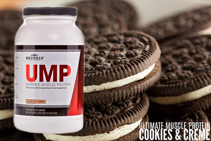 Beverly International UMP Protein Powder, Cookies & Cream. Unique Whey-Casein Ratio Builds Lean Muscle. Easy to Digest. No Bloat. (32.8 oz) 2lb .8 oz - PrimeBioHealth - canada supplements
